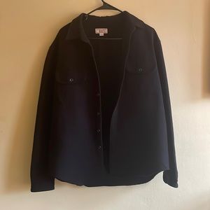 Black Chamois J. Crew Shirt Size L